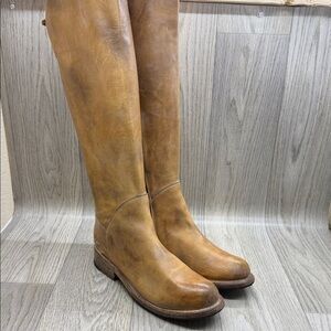 BED|STU Brown Over the Knee Boots